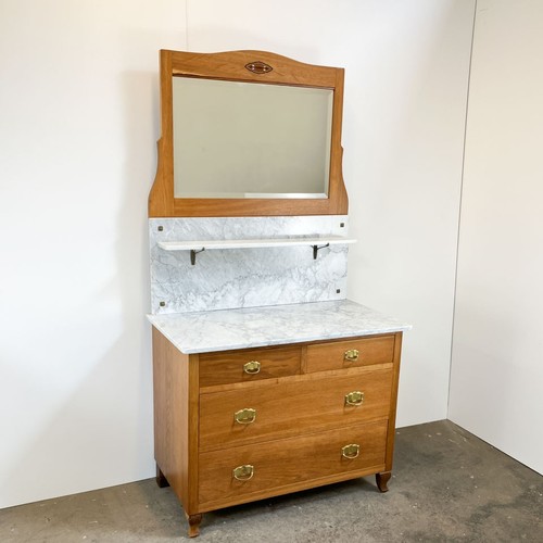 Comò liberty lavabo marmo