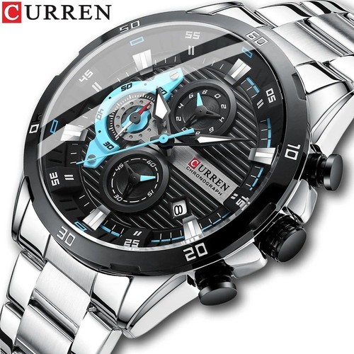 Orologi uomo acciaio - da,