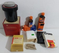 93796 Fotocamera - Lotto materiale per camera oscura - vedi foto