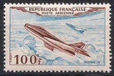 Francia 1954 Mystere IV 100F cacciabombardiere aerei forze aeree aerei aviazione