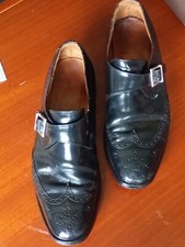 Church's Piccadilly Taglia 42 scarpe uomo eleganti nere Con Fibbia