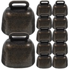  12 Pcs Campane Per Albero Di Natale Bovini Festive Celliche Sospese