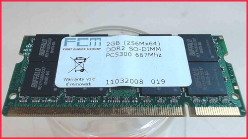 2gb ddr2 memoria - ddr2, fcm
