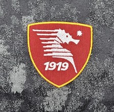 Patch Toppa Stemma Salernitana Calcio RICAMATA TERMOADESIVA E DA CUCIRE 8x8cm