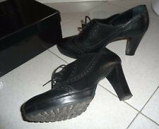 Scarpe pelle LAPORTA Francesine Inglesine Stringate n. 39