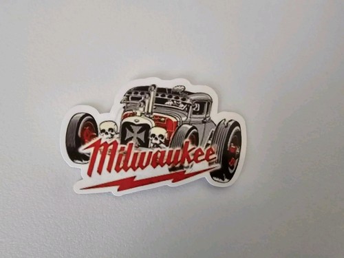 Adesivo rat rod milwaukee - adesivo,