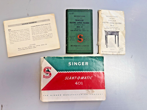 Vintage singer instruction - vintage,