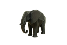 Elefante Geometrico "Low Poly"