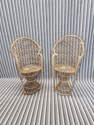 Mini sedie vintage vimini - mini,