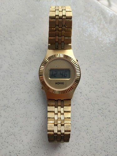 Vintage novus lcd wrist - vintage,