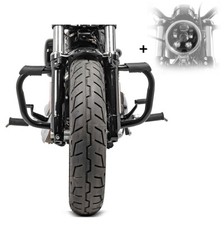 Paramotore Set per Harley Sportster 883 04-10 + Faro Anteriore LED S-S1