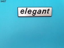 Autobianchi A112 112 Elegant scritta emblema stemma sigla logo fregio badge