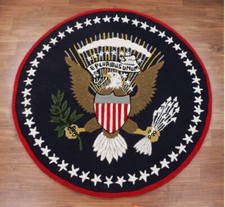Bandiera logo usa - 6'x6', eagle