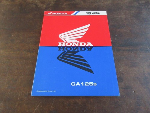 Honda ca125 ca125s 1995 shop - ca125s,
