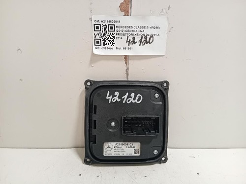 Xenon control unit for