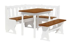 Gruppo da pranzo set panca ad