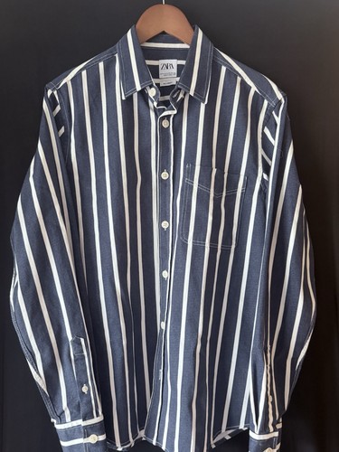 Zara uomo rigato cotone - uomo, l