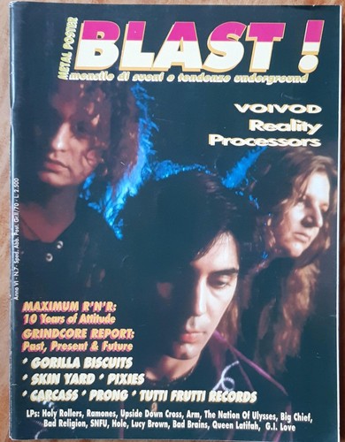 Blast 1991 voivod gorilla - blast, n°7