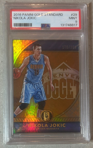 Nikola jokic gold - jokic, psa