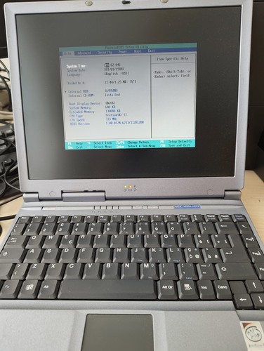 Nec versa note pentium - note,