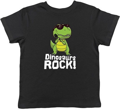 Shirt dinosauri rockstar - t-shirt,