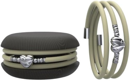Too late bracciale beige - bracciale,