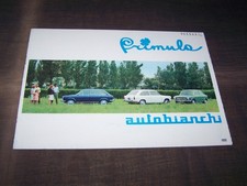TOPRARITA' Splendido depliant di prestigio Autobianchi Primula del 1965!!!