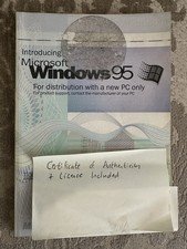 CD ROM e manuale originali