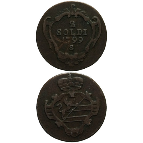 Gorizia soldi 1799 - 2, s