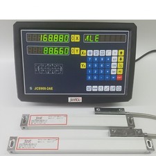 Lettura digitale per fresatrice tornio 2 assi DRO con scala lineare 1000 850