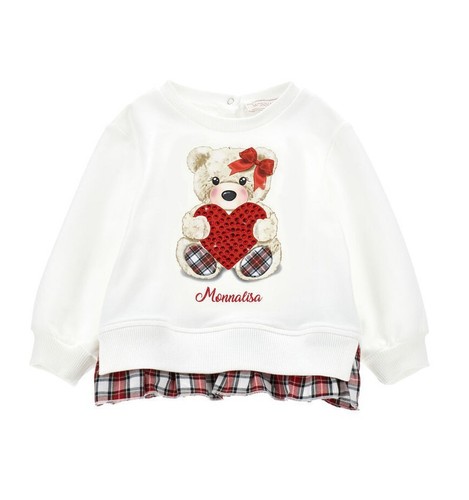 Monnalisa felpa teddy - monnalisa,
