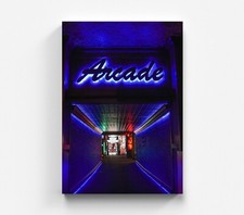 Quadro su tela sala giochi