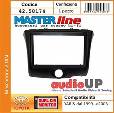 MASCHERINA RADIO 2 DIN YARIS