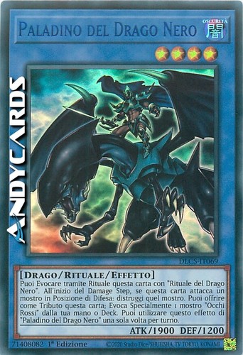 Paladino del drago nero - drago,