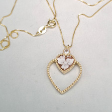 Women light point cameo - light, heart