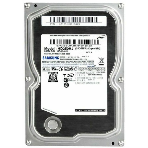 Samsung hd250hj hdd hard disk - hard,