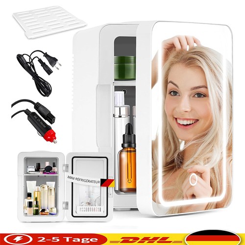 Mini frigorifero led - bianco, 6l