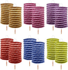 Lanterne Di Carta - 12 Pezzi