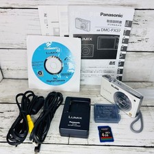 Panasonic LUMIX DMC-FX37 fotocamera digitale compatta bianca 10 MP giapponese...