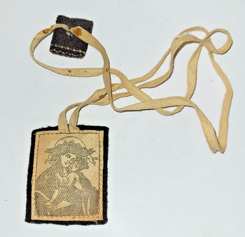 Antico santino scapolare - santino,