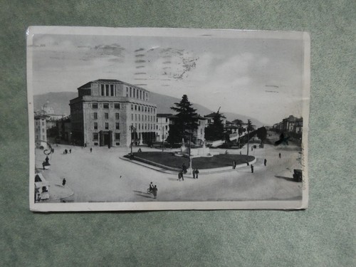 Brescia cartolina piazzale - cartolina,