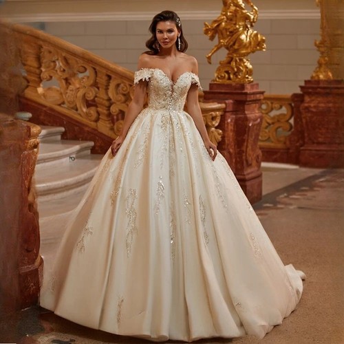 Sleeveless princess wedding - sleeveless,
