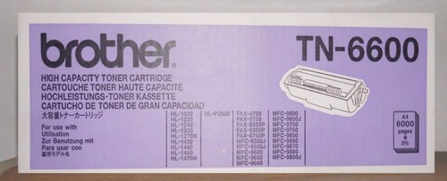 Toner brother 6600 - tn-6600, hl
