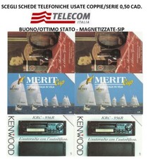 SCEGLI COPPIE -SERIE TELECOM USATE - 0,50 A SCHEDA-BUONO/OTTIMO STATO-MAGN.