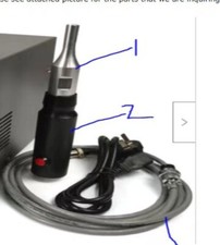welder handle Welding head