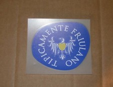 sponsor tipicamente friulano piccolo x maglia shirt udinese calcio legea