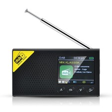Radio digitale portatile DAB+FM con lettore di trasmissione 5.0 BT ricevitore DAB+FM