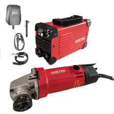 SMERIGLIATRICE ANGOLARE 1000 WATT+ SALDATRICE INVERTER MINI MMA 400A