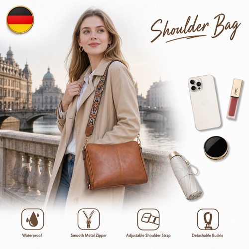 Borsa mano donna in pelle - da,