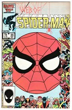 WEB OF SPIDER-MAN #20!!! BLACK COSTUME! ORIGINALE USA